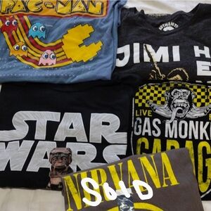 ***BUNDLE OF 4 GRAPHIC TEES 3XLT**